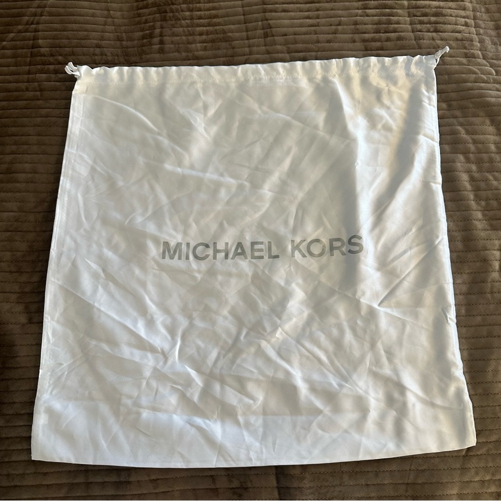 Michael Kors White Drawstring Dust Bag